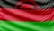 Realistic beautiful Malawi flag 4k