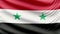 Realistic beautiful Syria flag 4k