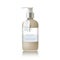 Realistic beige bottle of liquid soap in white background. Cosmetic products
