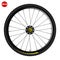 Realistic bicycle wheel with a protector. Bike rubber mountain tyre, valve. Active kinds of extreme sports. Design element for