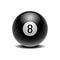 Realistic black Eight Ball of predictions