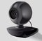 Realistic black webcam. Security and technology concept. Isolated Vector illustration. Isometric