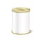 Realistic Blank Tin For Canned Food, Preserve, Conserve. Mock Up