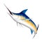 Realistic blue Marlin fish