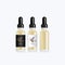 Realistic bottle mock up with taste honey with cereal for an electronic cigarette. Dropper bottle with design white or