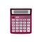 Realistic calculator isolated on white background.The calculator is in the vector.Calculator vector illustration.