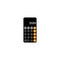 Realistic calculator sign icon. Vector illustration eps 10