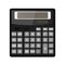 Realistic calculator on a white background.