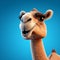 Realistic Cartoon Camel With Expressive Eyes - Cute Animated Series