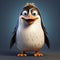 Realistic Cartoon Penguin In Zbrush: Yellow-eyed Penguin Character Erik From Happy Feet