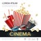 Realistic Cinema Colorful Template