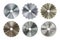 Realistic circular saw blade discs, cutting tool