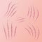Realistic claws animal scratch scrape track. Cat tiger scratches paw shape. Four nails trace. Damaged cloth. Funny