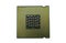 Realistic cpu back view processor chip isolated