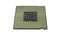 Realistic cpu back view processor chip isolated