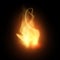 Realistic creative hot vector fire flames or blaze bonfire