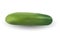 Realistic cucumber on a white background with a shadow
