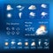 Realistic design for a mobile weather forecast application