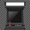 Realistic Detailed 3d Arcade Game Machine. Vector