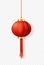 Realistic Detailed 3d Chinese Red Paper Lantern. Vector