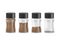 Realistic Detailed 3d Instant Coffee Glass Jar Set. Vector