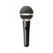 Realistic Detailed 3d Microphone on a White. Vector