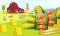 Realistic Detailed 3d Organic Canned Corn Ads Banner Concept Poster Card. Vector