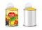 Realistic Detailed 3d Organic Canned Corn Set. Vector