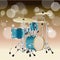 Realistic Drum kit Background 4