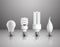 Realistic Electric Lightbulbs Set