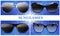 Realistic Fashionable Sunglasses Composition