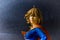 Realistic figurine of the Super Girl