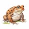 Realistic Fox Toad Art With Illustration By Gilbert Morgan