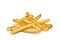 Realistic French fries. Potato sticks pile. Fried appetizers. Takeaway food snacks. Healthy or salty fastfood for