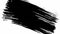 Realistic FullScreen Paint Brush White Luma matte Transition on black background