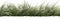 Realistic Green Grass Landscape Clipart in Shwedoff Style .