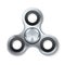 Realistic hand fidget spinner.