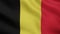Realistic illustration of Belgian flag