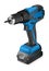 Realistic illustration of cordless drill