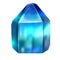 Realistic image of a precious stone is apatite.