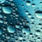 Realistic image of raindrops or vapor trough window glass