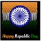 Realistic Indian Republic Day Vector Illustration