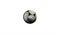 Realistic leather soccer ball rotating on the white background. Animation of a football ball on a white background