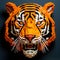 Realistic Lego Tiger Graphic Design By Stephan Nin