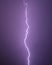 Realistic lightning isolated for design element. Electricity. Natural light effect, bright glowing background