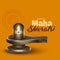 Realistic lord shiva shivling idol for maha shivratri festival