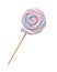 Realistic Marshmallows Candy . Spiral Candy