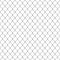 Realistic metal chain link fence seamless pattern. Prison cage wire grid. Security steel mesh barrier, lattice border