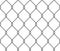 Realistic metal wire chain link fence seamless pattern. Steel lattice with rhombus, diamond shape. Grid fence background