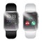Realistic, modern smartwatch mockup template